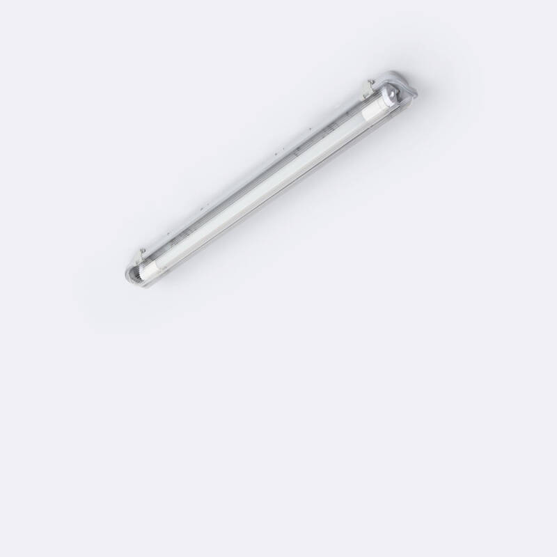 Pantalla Estanca 60cm IP65 con Tubo LED Cristal 9W 140lm/W