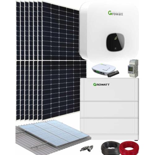 Kit Solar Baterías 4200W 21kWhdia Growatt