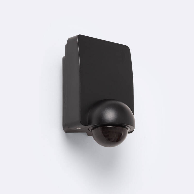 Sensor de Movimiento PIR Crepuscular 240º Exterior IP65 con Mando