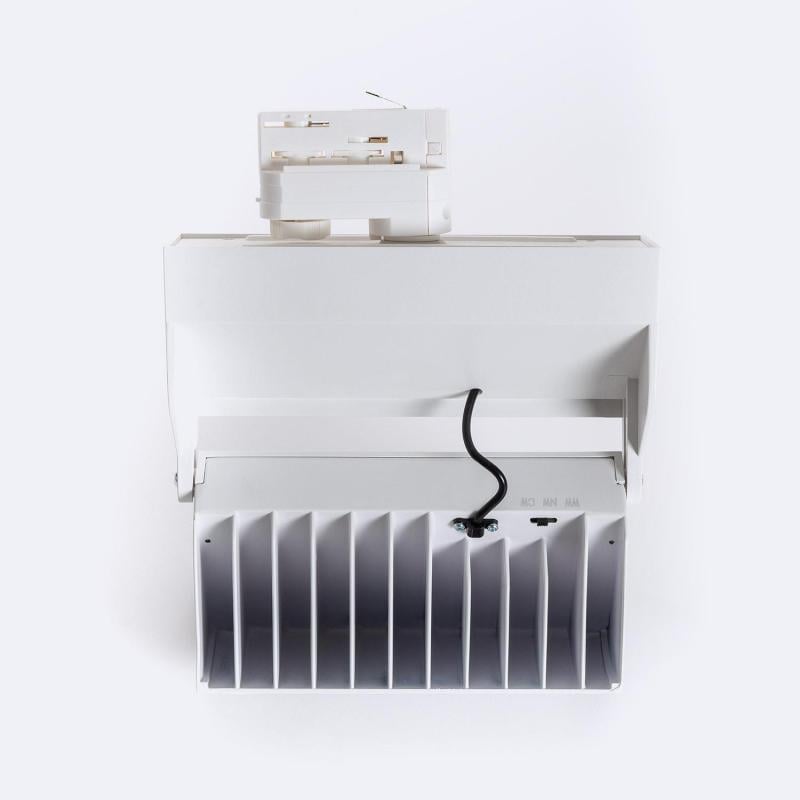 Foco Carril LED Trifásico 38W Piero CCT Seleccionable