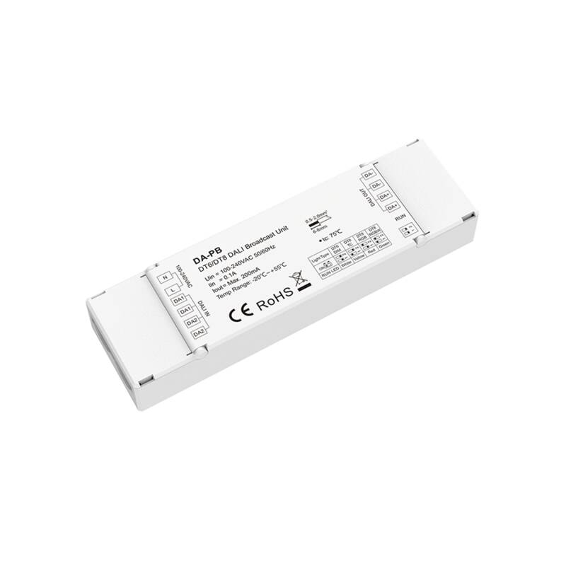 Repetidor DALI Broadcast DT6/DT8 con Fuente BUS Integrada SKYDANCE DA-PB