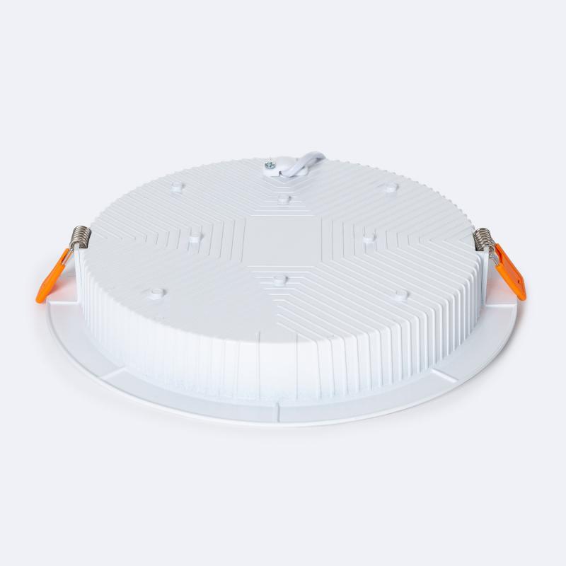 Downlight LED 36W Circular Chip OSRAM Aero 110 lm/W LIFUD Corte Ø 200 mm