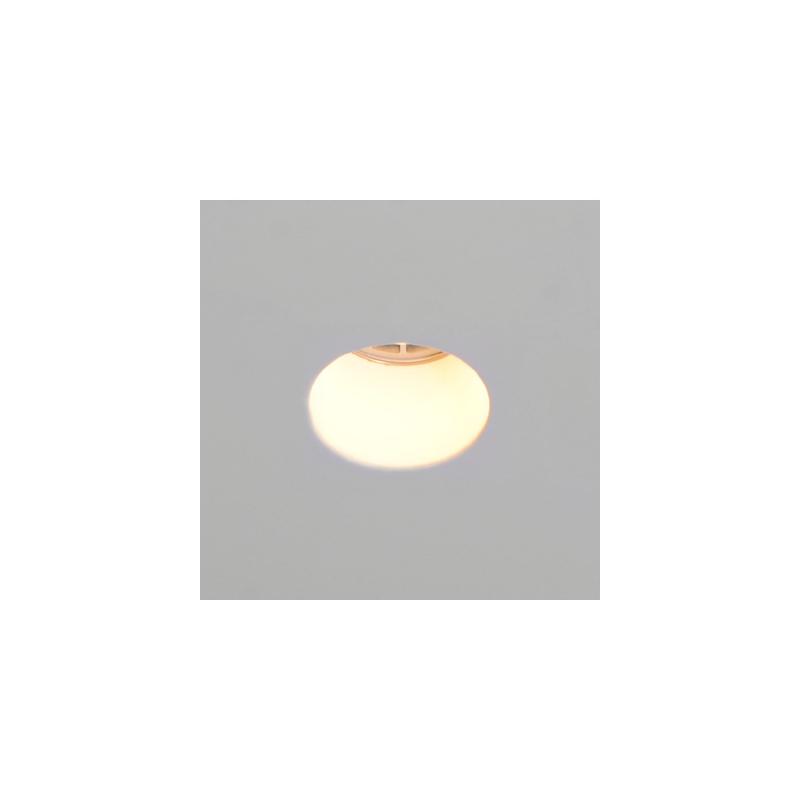 Aro Downlight Integración Escayola/Pladur para Bombilla LED GU10 / GU5.3  Corte 83x83 mm UGR17