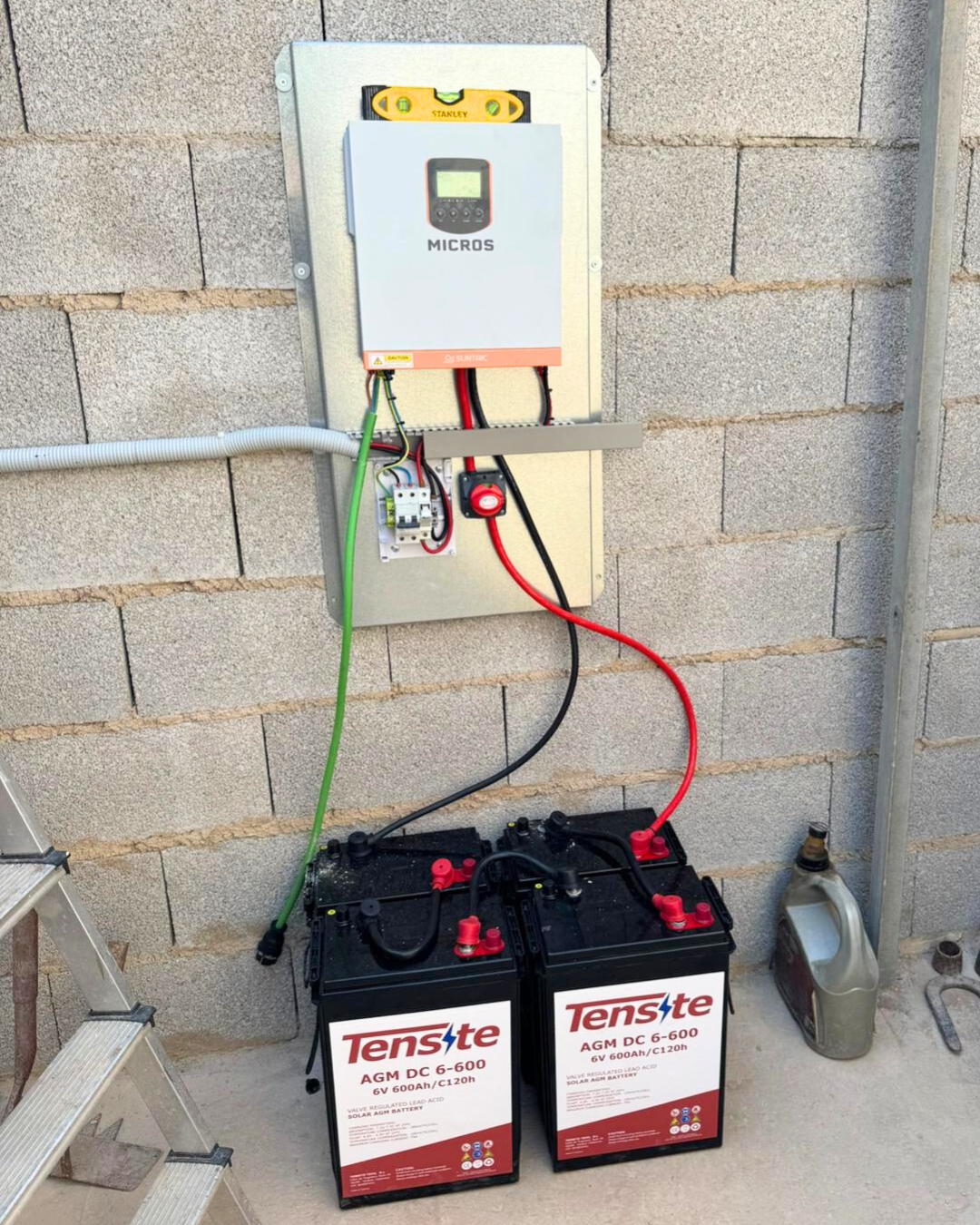 Batería 6V 600Ah AGM Tensite