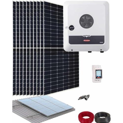 Kit Solar con Instalación Autoconsumo Fotovoltaica Fronius 5000W 25kWhdia