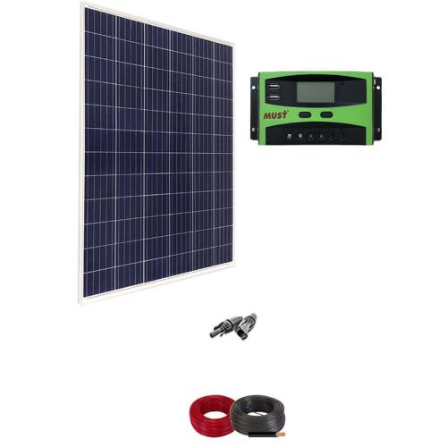 Kit Solar para Caravanas 12V 1000Whdia con regulador de 30A