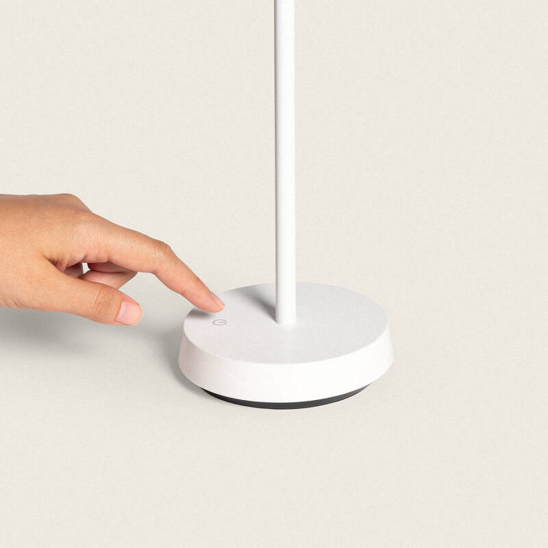 Lámpara de Mesa LED Portátil Exterior con Batería USB Recargable Katuma