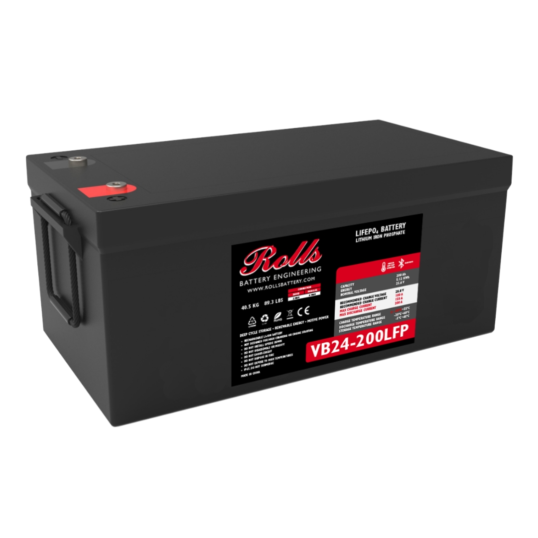 Batería de Litio 24V para placas solares Rolls 24V 200Ah VB24-200LFP