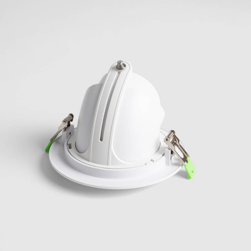 Downlight LED 38W Circular Direccionable Chip OSRAM 120 lm/W LIFUD Corte Ø 160 mm