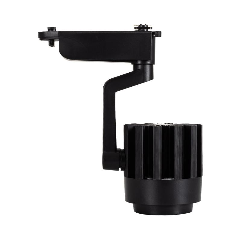 Foco Carril LED Monofásico 30W Dora Negro