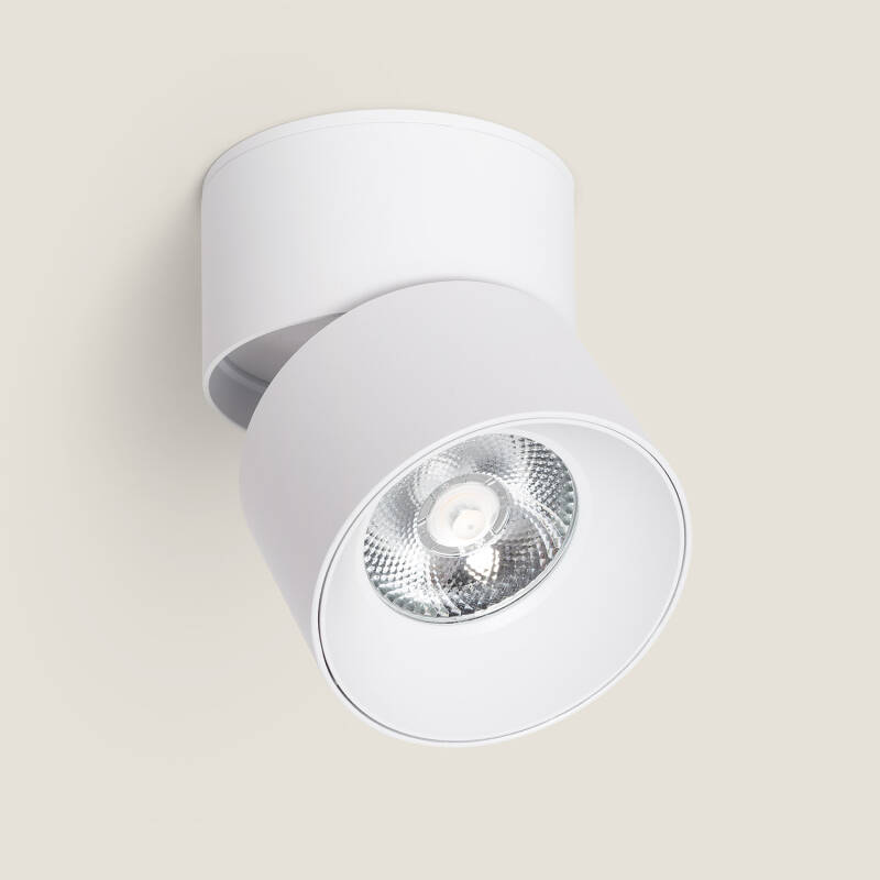 Aplique LED 15W de Aluminio Circular Blanco New Onuba