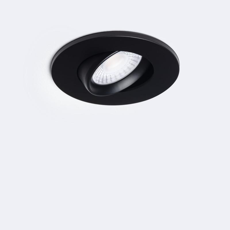 Foco Downlight LED 5-8W Ignífugo Circular Regulable IP65 Corte Ø 65 mm Solid Design Ajustable
