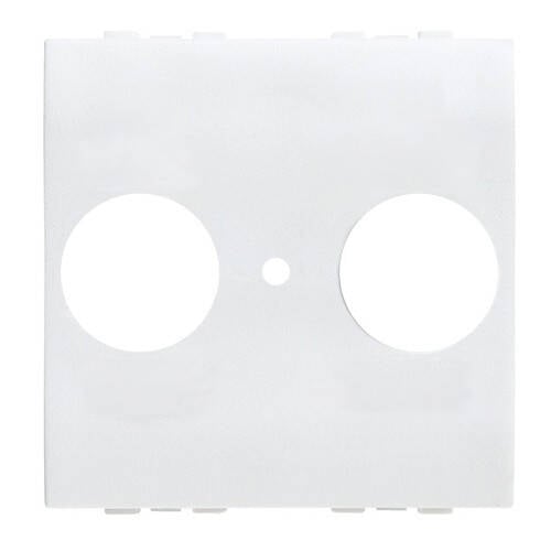 Tapa Frontal TV/R-SAT Universal 2 Módulos BTicino Living Light N4212