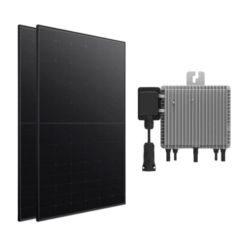 Kit Panel Solar Balcón 1000W con Microinversor Deye SUN-M100G4 1000W