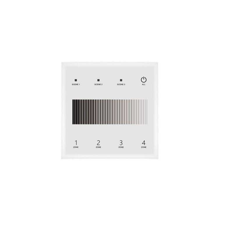 Panel Táctil DALI Master DT6 Monocolor 4 Zonas SKYDANCE TD1-4S