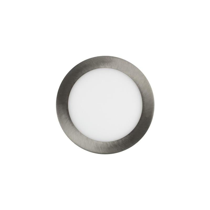 Placa LED 12W Circular SuperSlim Corte Ø 155 mm Silver