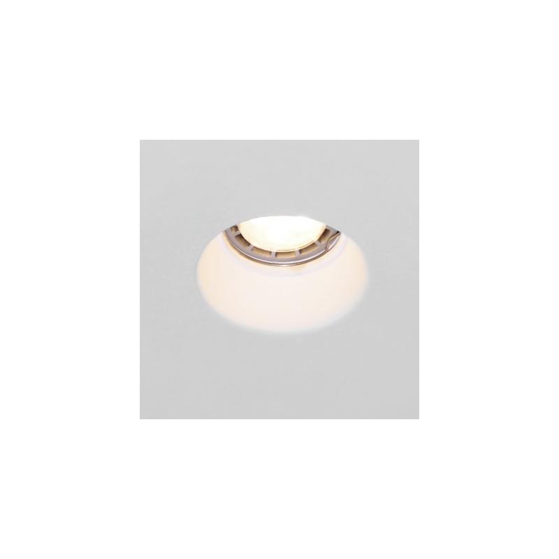 Aro Downlight Integración Escayola/Pladur Circular para Bombilla LED GU10 / GU5.3  Corte Ø133 mm UGR17