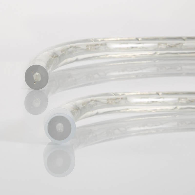 Manguera LED Redonda 220V AC 36 LED/m Blanco Cálido IP65 a Medida Corte cada 100 cm