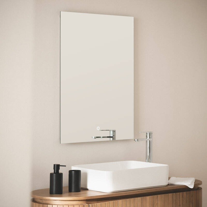 Espejo Baño con Luz LED 78x58 cm Medium Mason