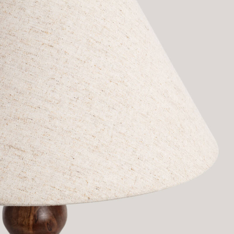 Lámpara de Mesa Madera Anahla ILUZZIA