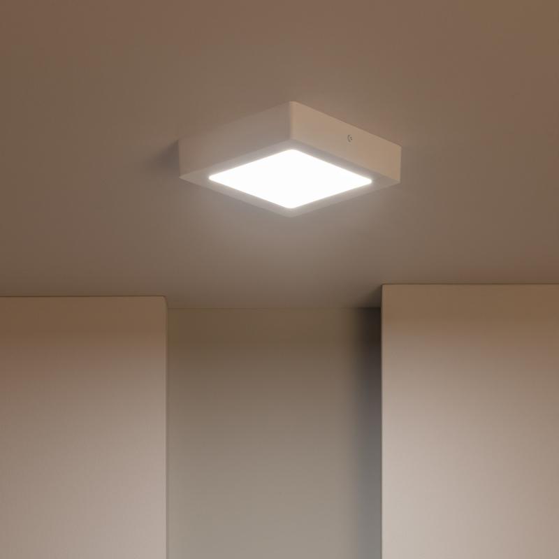 Plafón LED 12W Cuadrado 170x170 mm