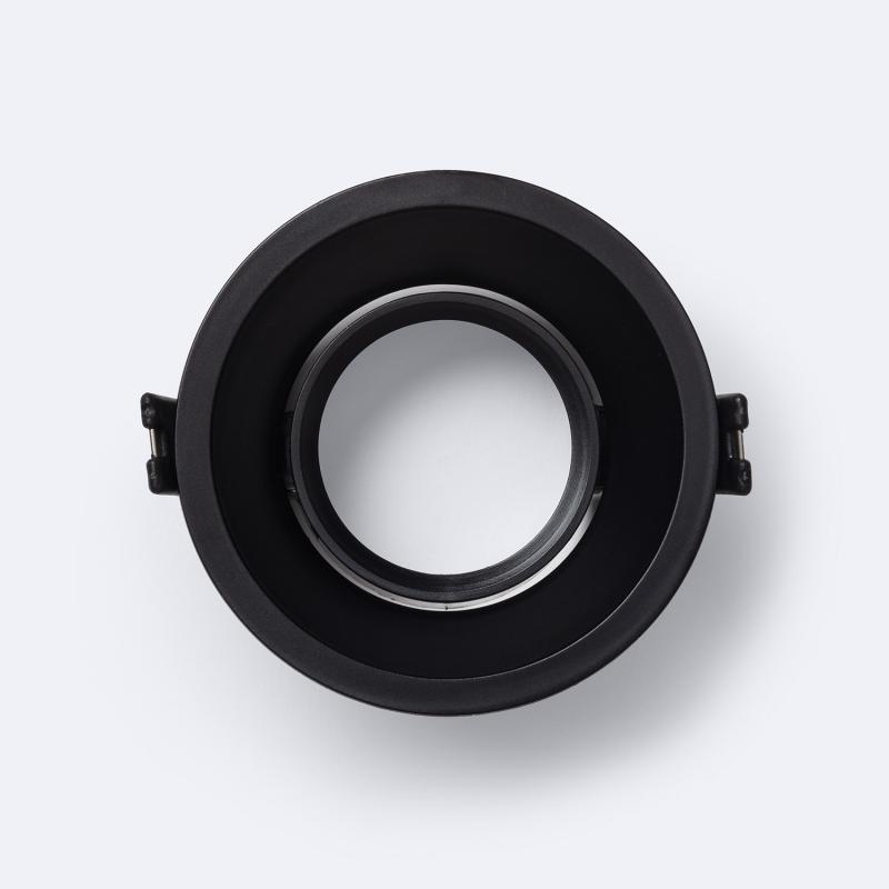 Aro Downlight Circular Basculante para Bombilla LED GU10 / GU5.3 Corte Ø85 mm Suefix