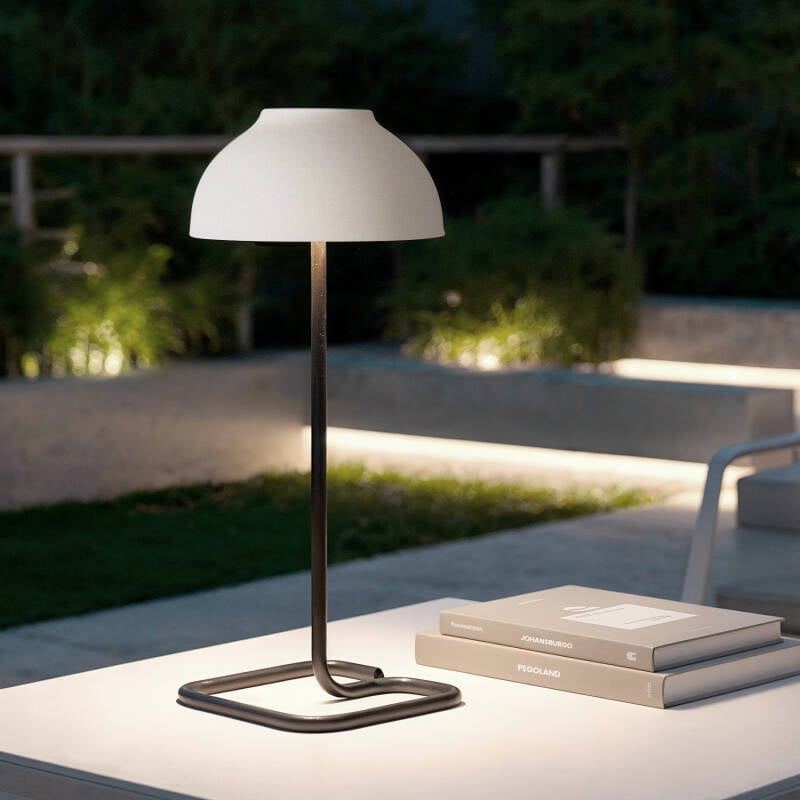 Lámpara de Mesa LED Portátil para Exterior con Batería USB Recargable Carlo