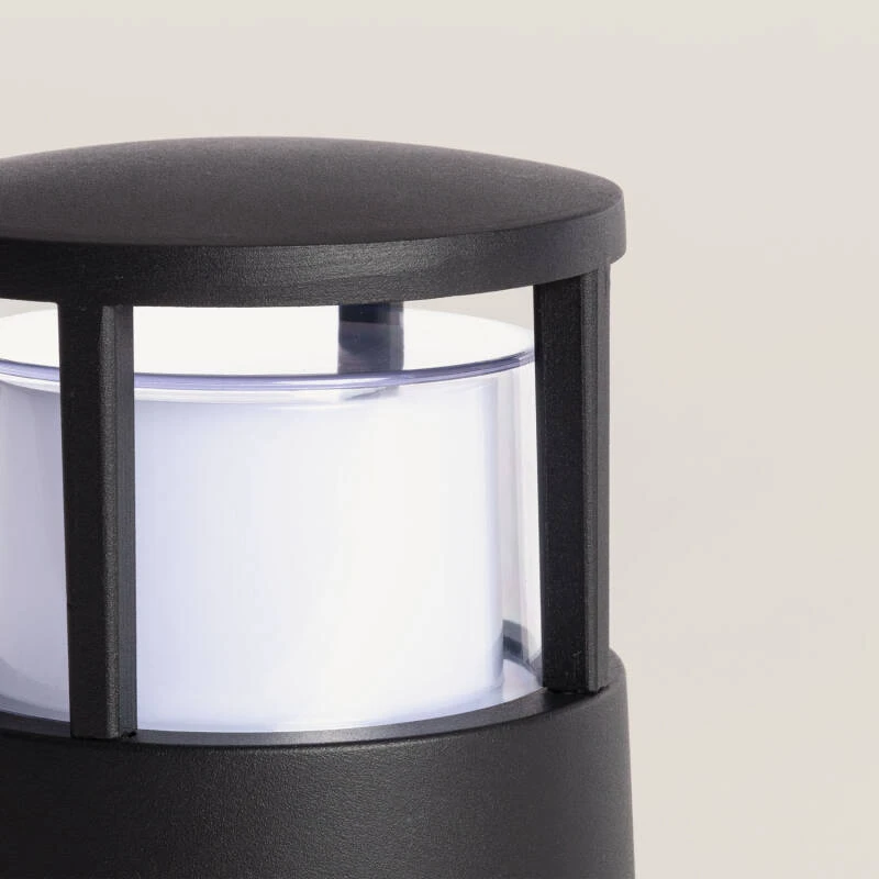 Baliza Sobremuro Exterior LED 5W Aluminio 11cm Obis