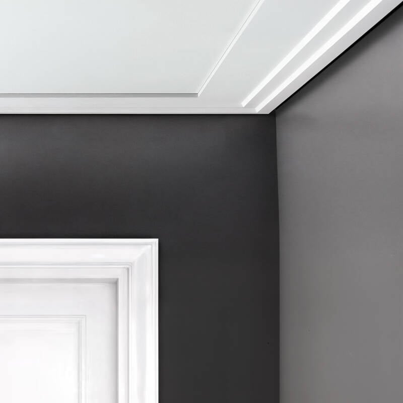 Moldura Cornisa Pasacables 2m Baric