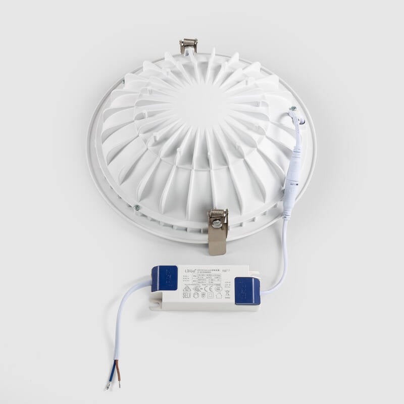 Downlight LED 24W Circular Luz Indirecta Tokkai Corte Ø200 mm