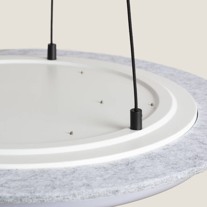 Lámpara Colgante acústica LED 24W Fieltro CCT Seleccionable Lezhan
