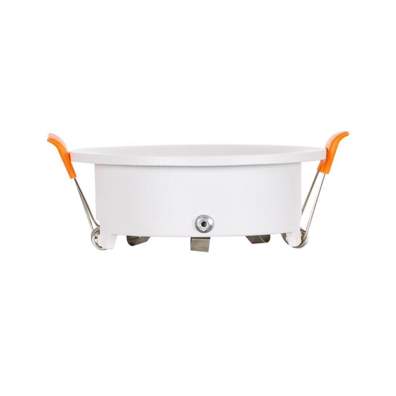 Aro Downlight Circular Luz Indirecta Blanco para Bombilla LED GU10 / GU5.3 Corte Ø 70 mm