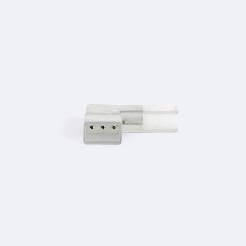 Conector Tipo "L" para Tira LED CCT 220V AC Ancho 14 mm