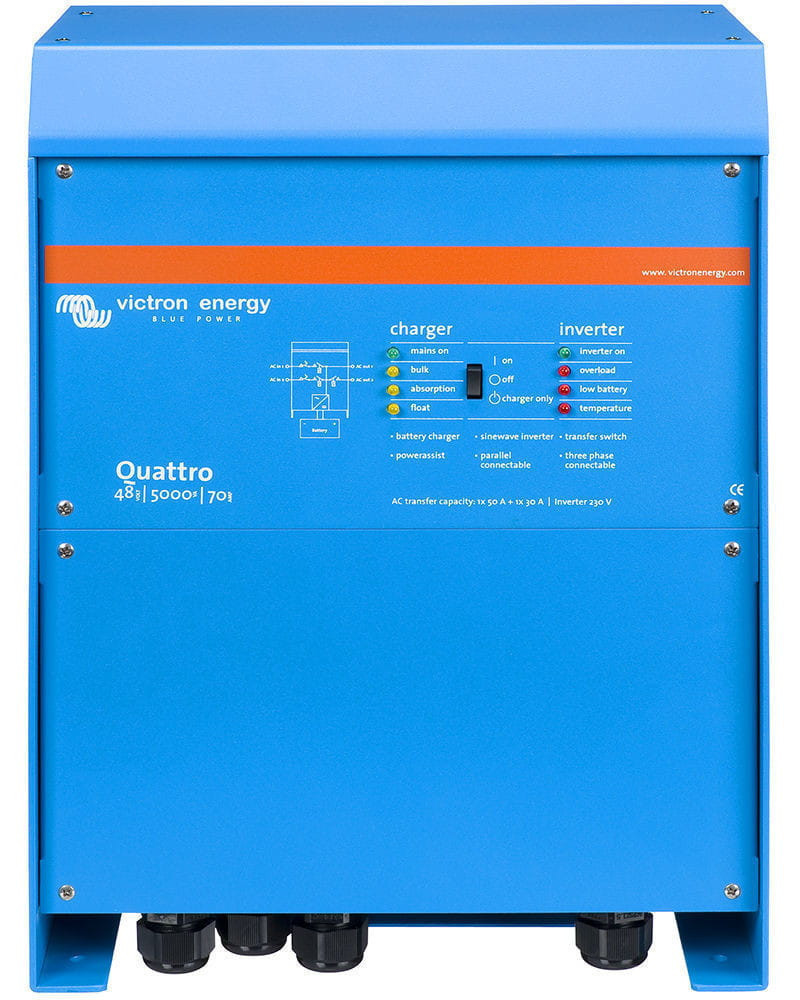 Inversor Victron Quattro 5000VA 48V 70+100A