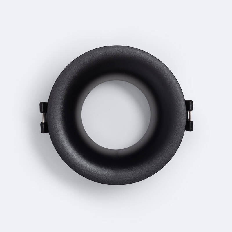 Aro Downlight Cónico Bajo UGR para Bombilla LED GU10 / GU5.3 Corte Ø 70 mm