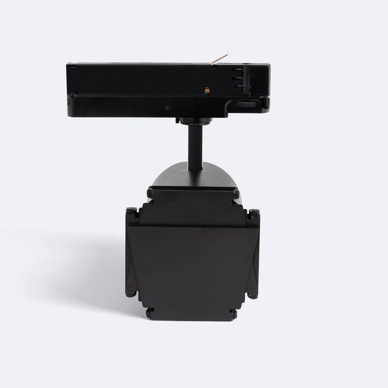 Foco Carril LED Trifásico 40W Fasano Cinema Regulable Negro
