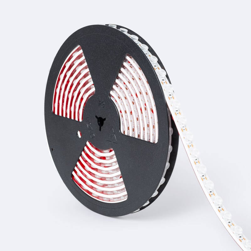 Tira LED 24V WALL WASHER 30º 48 LED/m 5m 19W/m 2000lm/m Ancho 15mm Corte 2cm IP65