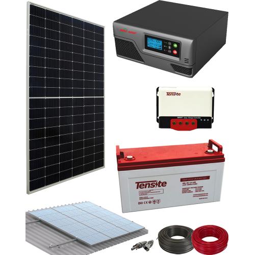 Kit Solar Aislada para autoabastecimiento 300W 12V