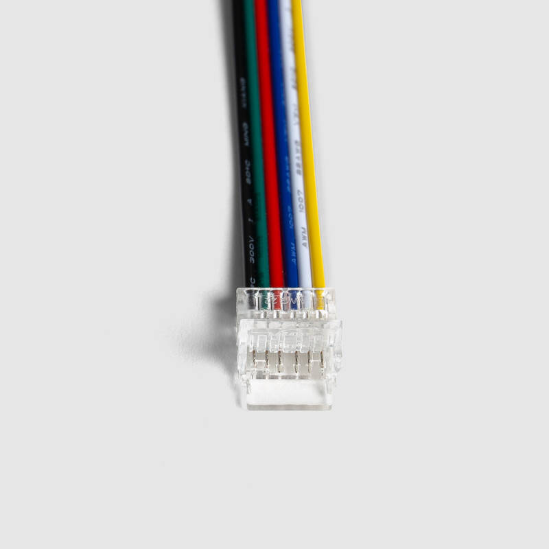 Conector Tira LED 24V RGB+CCT SMD Ancho 10mm IP20 con Cable