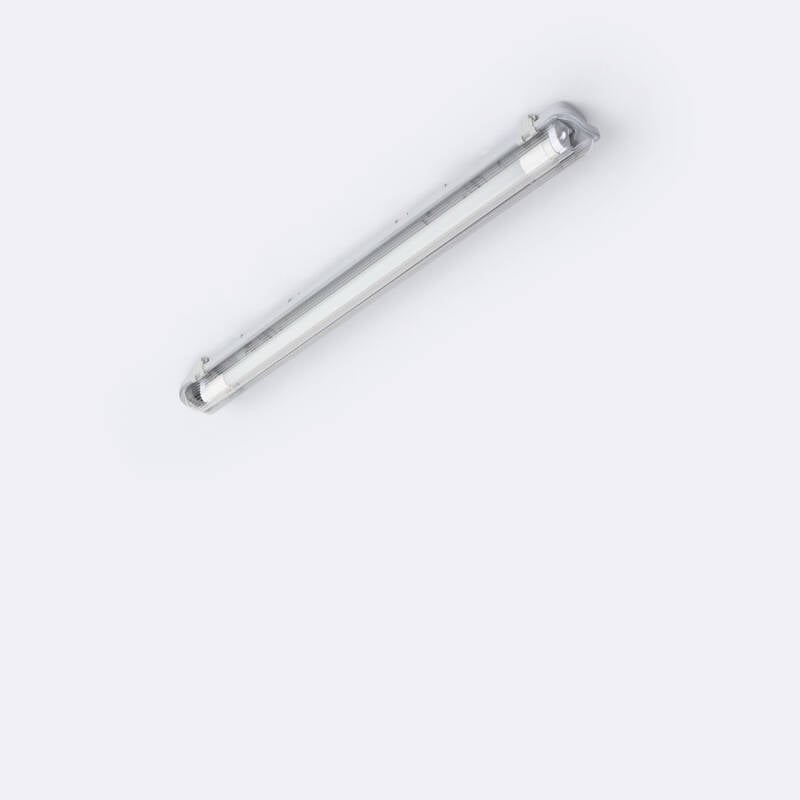 Pantalla Estanca 60cm IP65 con Tubo LED Cristal 9W 140lm/W