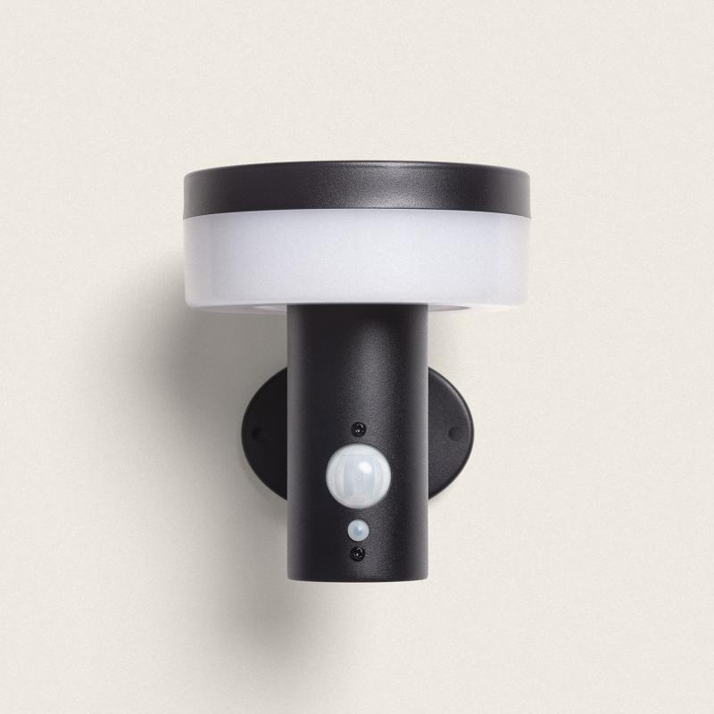 Aplique de Pared Exterior Solar LED 1,5W Acero Inoxidable con Sensor de Movimiento Ashier