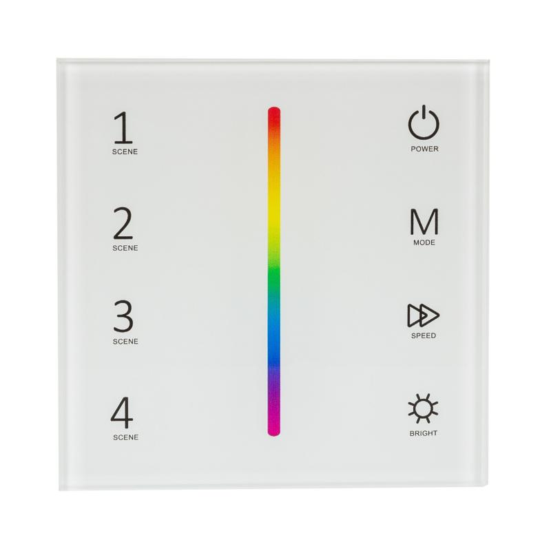 Controlador Tira LED RGB 12-24V Empotrable Táctil SKYDANCE T3-1 Compatible con Mando RF