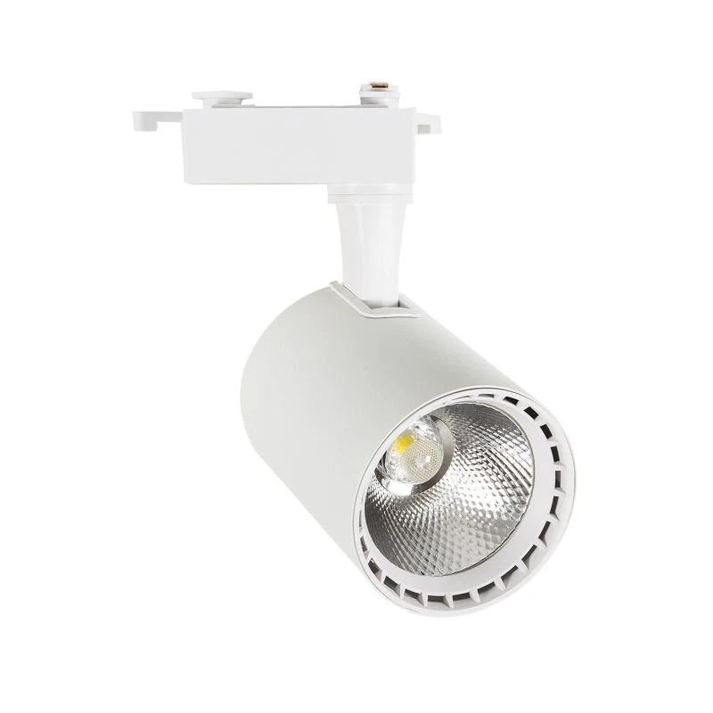 Foco Carril LED Monofásico 20W Bron Blanco