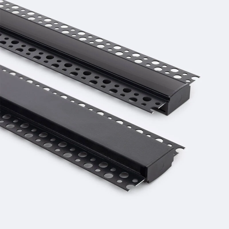 Perfil Aluminio Integrado en Escayola/Pladur para Tira LED hasta 20 mm