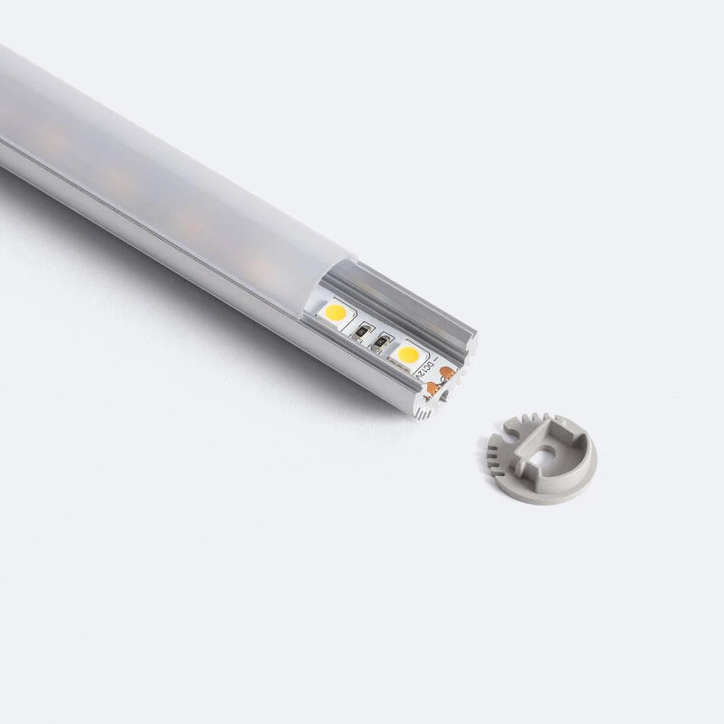 Perfil Aluminio Colgante Redondo para Tira LED hasta 11 mm