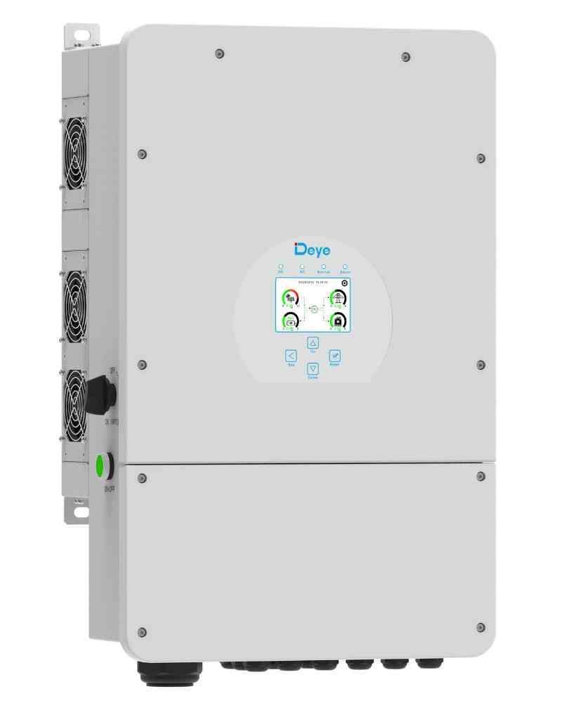 Kit Aerotermia con Placas Solares Deye 10kW con bomba de calor Genia Air Max 6 Inalámbrico 7,8kW