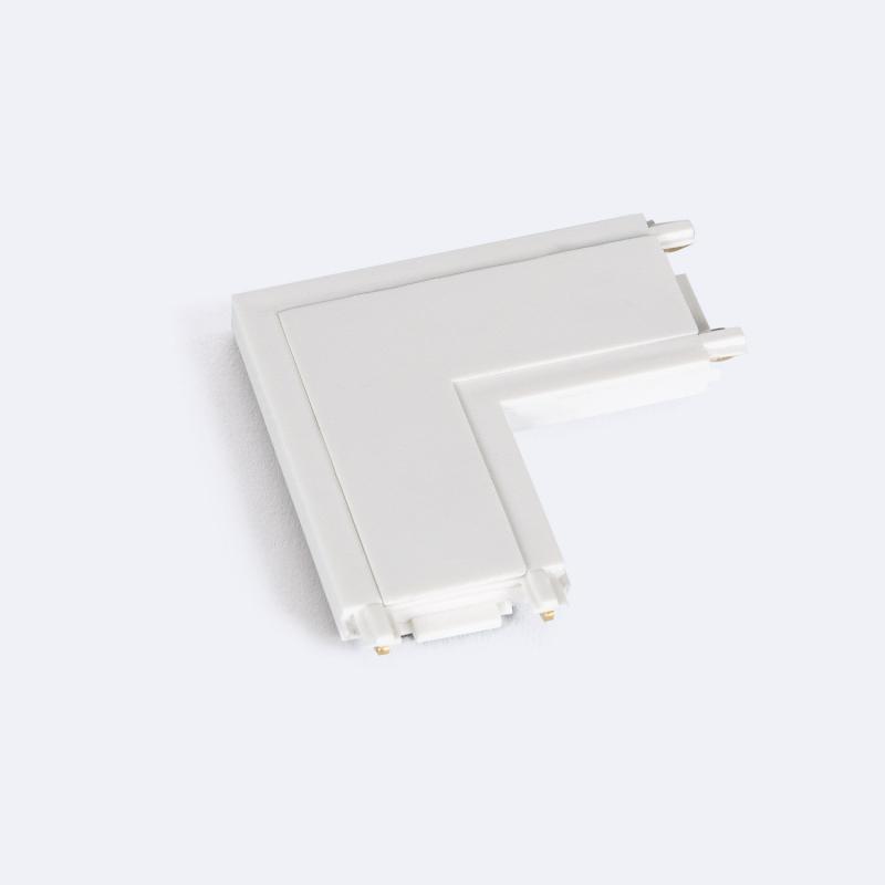 Conector Tipo L para Carril Magnético 25mm SuperSlim 48V Superficie