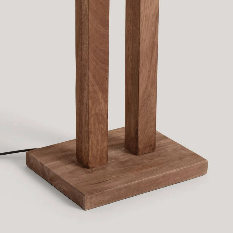 Lámpara de Pie Madera Abner