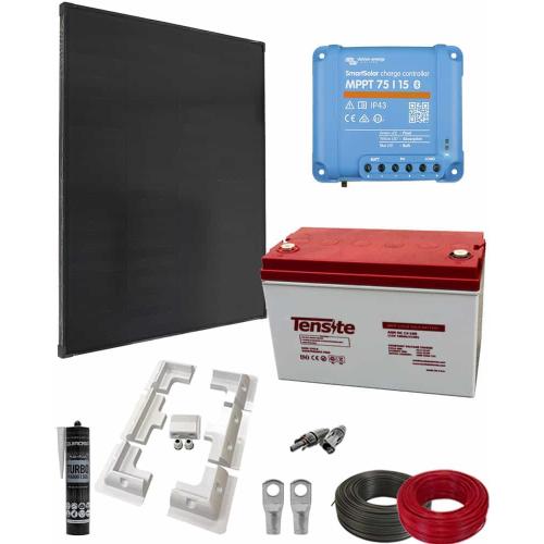 Kit Solar Ampliación 12V 1000Whdia con MPPT y Batería AGM