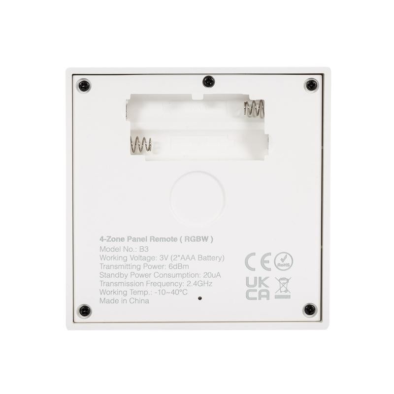 Mando RF para Regulador LED RGBW 4 Zonas MiBoxer B3